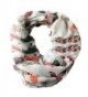 Sexyinlife Funny Colorful Mustache Print Infinity Loop Circle Scarf Shawl - C311OVDF49V