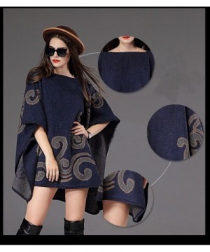 Saikey Pullovers Jacquard Sweater Batwing