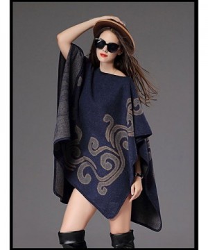 Saikey Pullovers Jacquard Sweater Batwing in Wraps & Pashminas