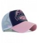 Rayna Fashion Unisex Vintage Trendy Baseball Cap Trucker Hat Beach Travel Hip Hop Ring - Pink - CM12JFSBVXJ