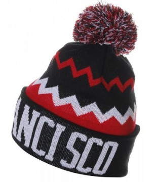 American Cities Francisco Chevron Detchable in Men's Skullies & Beanies