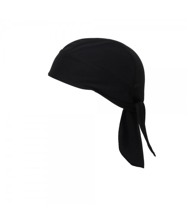 Snowhale cycling running mask doo rag skull cap skull hat - Black - CX11KZ756AD