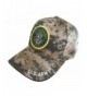 Aesthetinc Military Officially Licensed Camouflage in Men's Baseball Caps