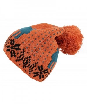 Kaisifei Winter Christmas Knitted Orange in Fashion Scarves