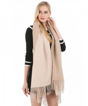 Saferin Cashmere Winter Shawl 26 Khaki in Wraps & Pashminas