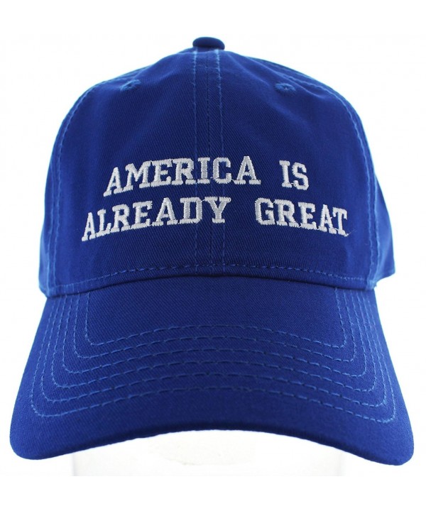 Fuck Trump Hat America Is Already Great Hat Variations - Blue Aiag - CX17WXELN8S