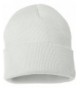 Sportsman SP12 - 12 Inch Solid Knit Beanie - White - CT1180CJTBD