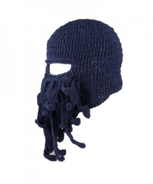 LSERVER Winter Beanie Balaclavas Octopus in Men's Balaclavas