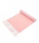 100% Cashmere Wool Scarf Solid Colors Made in Germany - Pink - C212EDVIZ55