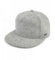 JHC Warm Flat Bill Snapback Wool Hats Hip Pop Caps For Men - Light Grey - C8185UDIRQT