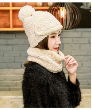 FeelMeStyle Womens Winter Crochet Cold proof