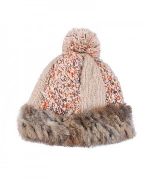 Kenmont Winter Women Rabbit Beanie in Women's Skullies & Beanies