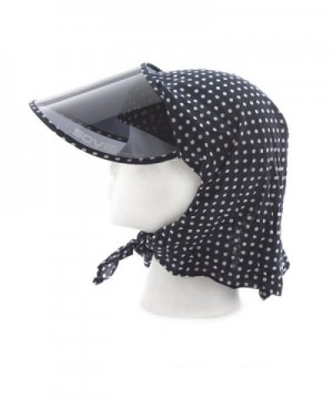 Sovis Full 5.5" Blue/white Dot Scarf - Facial Protection Sun Visor Worldwide Patented - CW11LDGSLSZ