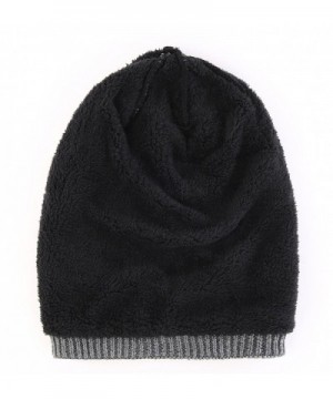 Connectyle Thick Slouchy Beanie Winter in Men's Skullies & Beanies