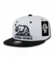 WHANG California Snapbacks - White/Black - CW11D8D7RYP