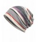 Luccy K Women's Striped Beanie Chemo Cap For Cancer Patients - Multicolor 01 - CJ1838X785W
