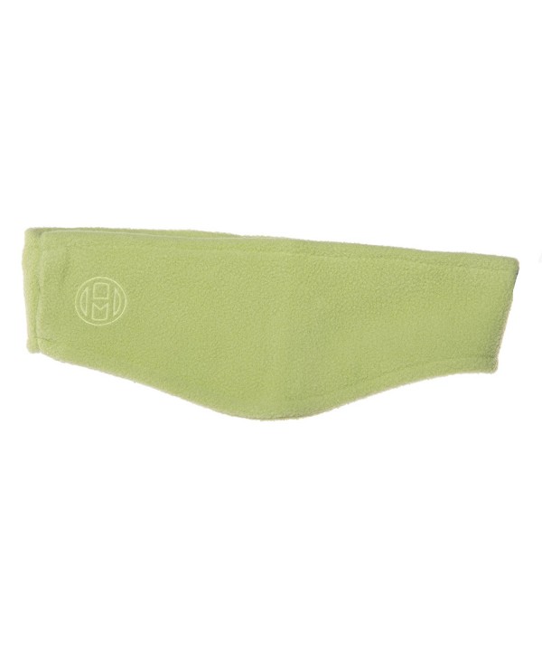 Mato & Hash Polar Fleece Headband | Soft Stretch Ear warmers | Team Colors - Lime - CT12CNV78PF