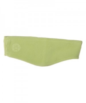 Mato & Hash Polar Fleece Headband | Soft Stretch Ear warmers | Team Colors - Lime - CT12CNV78PF