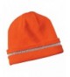 Safety Beanie Reflective Stripe Color