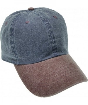 Hand By Hand Aprileo Unisex Dyed Washed Cap Cotton Hat Baseball Ball Cap Polo - 26 Pattern - C5182QGE65G