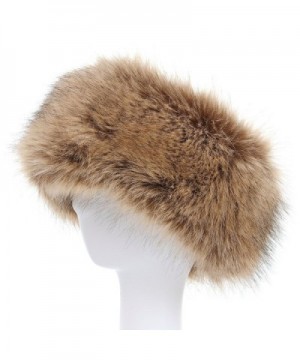 La Carrie Faux Fur Headband with Stretch Women's Winter Earwarmer Earmuff - Natural - CL1868Z6RMI