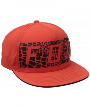 Fox Men's Confeshion Snapback Hat - Flame Red1 - C917YKTRZZ2