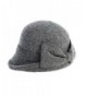 SIGGI Womens 1920s Vintage Wool Felt Cloche Bucket Bowler Hat Winter Crushable - 16209_grey - C512MYCY69F