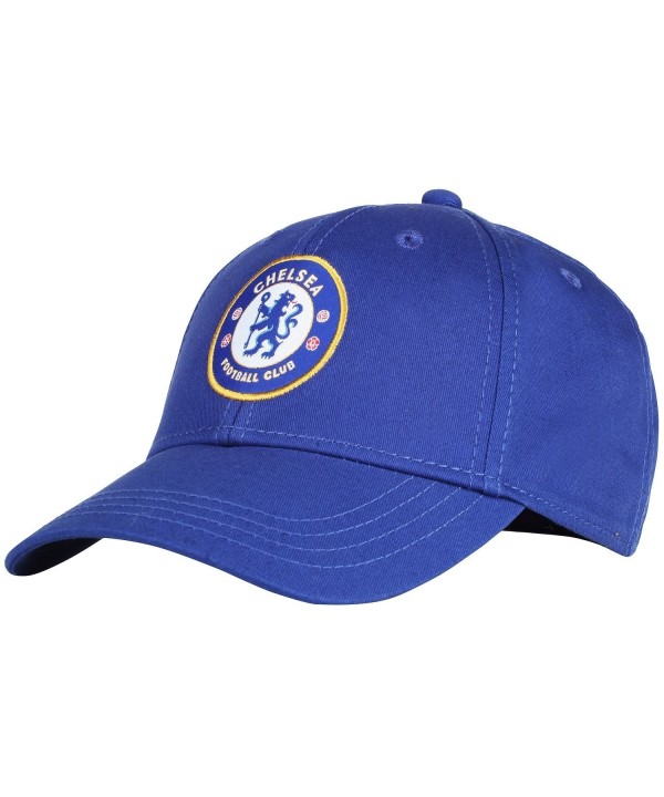 Official Soccer Merchandise Adult Chelsea FC Core Baseball Cap - Royal Blue - CH121FPOD35