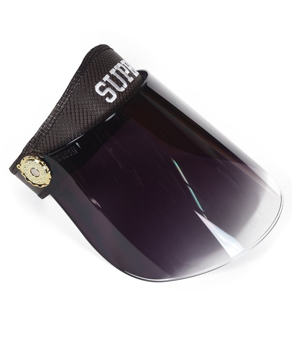 Women Headband Solar Face Shield Anti-uv Sun Beach Cap (4 Colors) - Black - C211ND0BYE7