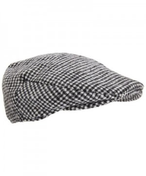 Universal Textiles Traditional Lined Green in Men's Newsboy Caps