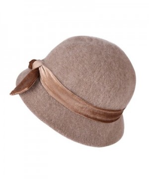 Nercap Womens Winter Vintage Cloche in Women's Bucket Hats