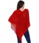 Simplicity Fashion Batwing Tassel Poncho in Fashion Scarves