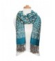 Ladies Celtic Knot Scarf- Irish Style- Celtic Fashion- Lightweight- Turquoise - CU12G20EY5F