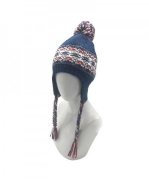 Ofoot Adult Child Knitted Winter Braids