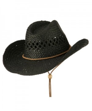 Adjustable Chin Strap Cowboy Hat in Men's Cowboy Hats