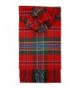 Lochcarron Maclean of Duart Tartan Lambswool Scarf - CO115X2R6WR