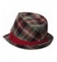 Henschel Blend Plaid Fedora Solid