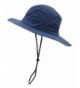 Home Prefer Men's Lightweight Quick Dry Sun Hat UPF50+ Fishing Hat Bucket Hats - Navy Blue - CX12G15VMWT