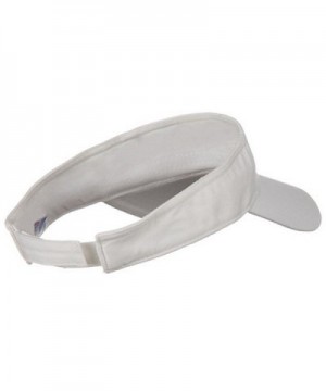 Style Cotton Twill Washed Visor in Men's Visors