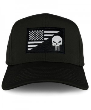 Armycrew Oversize Black Punisher Baseball