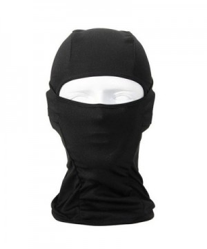 Hi-crazystore Balaclava Ski Mask - Full Face Mask Windproof and Warmer Face Hood - Black - CM17YTCD3KC