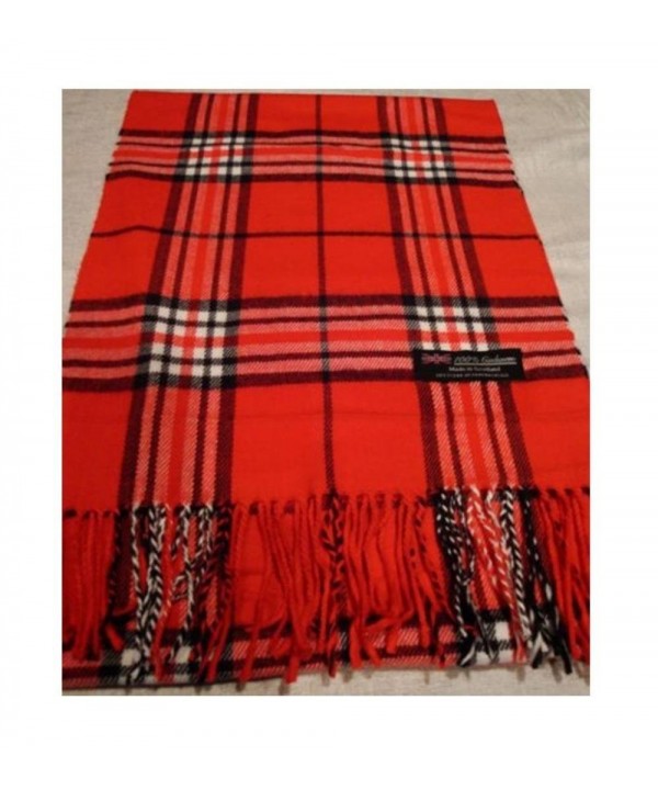 Red_(US Seller)Scarf Check Plaid Scotland Winter Cute Women Men - A92 - CU12CNSVE3Z