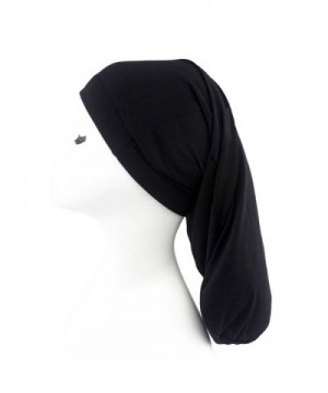 Raylans Women Elastic Cotton Turban Hat Cancer Chemo Hair Loss Cap Head Wrap Scarf - Braids Cap - C4189TU3N2Q