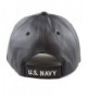 HAT DEPOT Official Embroidered U S Navy Navy in Men's Baseball Caps