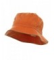 Pigment Dyed Bucket Hat-Khaki W12S43E - Orange - CJ111GHV7PP