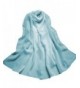 Creazy Fashion Lady Gradient Color Long Wrap Women's Shawl Chiffon Scarf Scarves - Sky Blue - CZ12HF67DJT