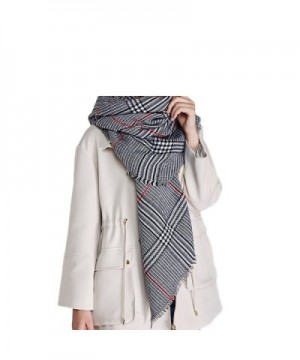 Winter Plaid Blanket Scarf Oversized in Cold Weather Scarves & Wraps