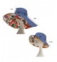 WindFeel Women Multicolor Flowers Pattern in Women's Sun Hats