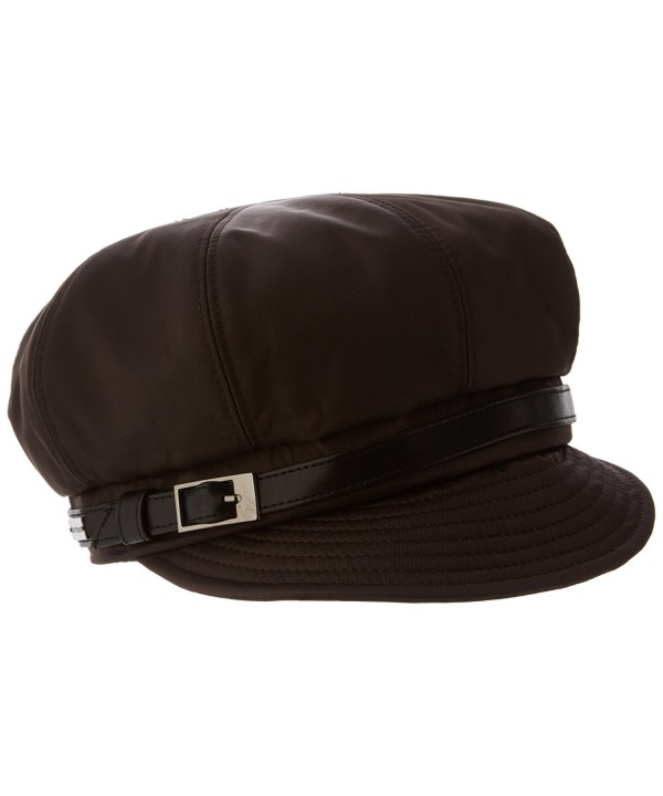 Betmar Women's Fern Rain Cap - Chocolate - C2119ZZI48N