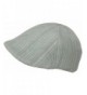 Broner 6 Panel Pub Hat Striped Cotton Denin Ivy Scally Cap - Grey - CK11EX2JH9D